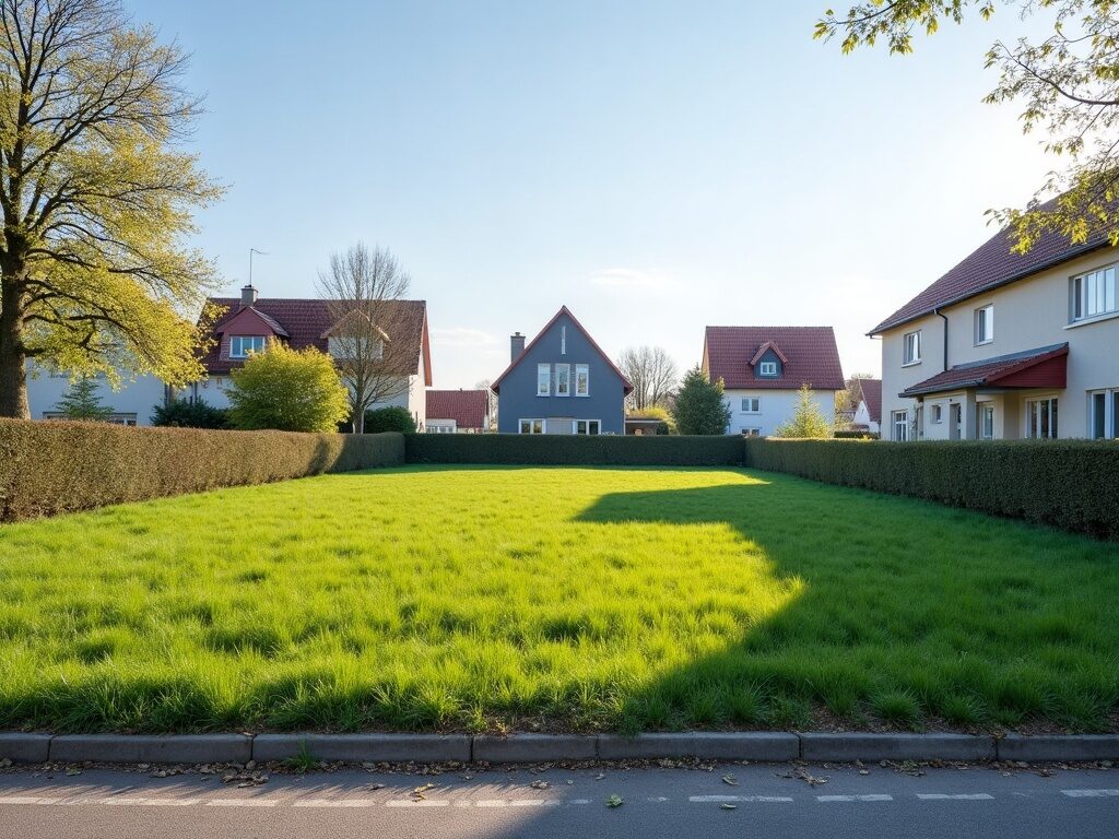 Erschlossenes Baugrundstück in Lehrte — Südhang, 620 m²