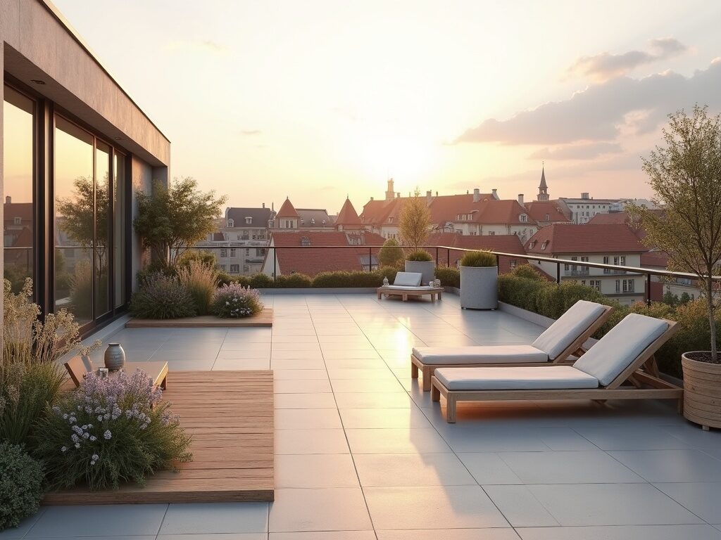 Penthouse über den Dächern von Döhren mit Dachterrasse