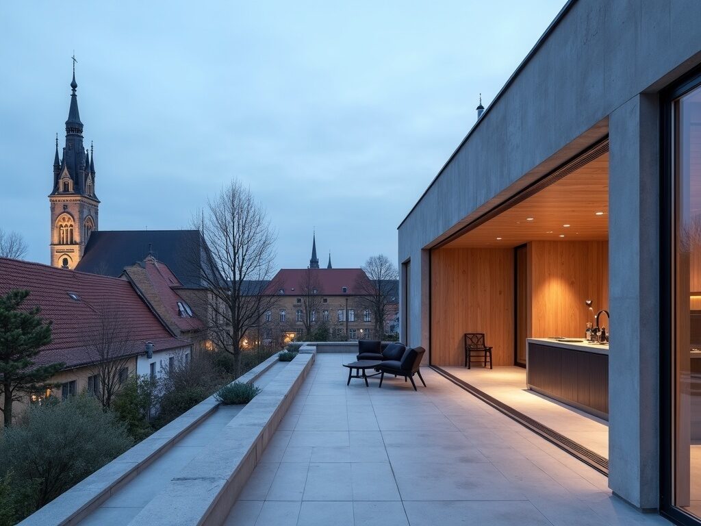 Penthouse über den Dächern von Döhren mit Dachterrasse